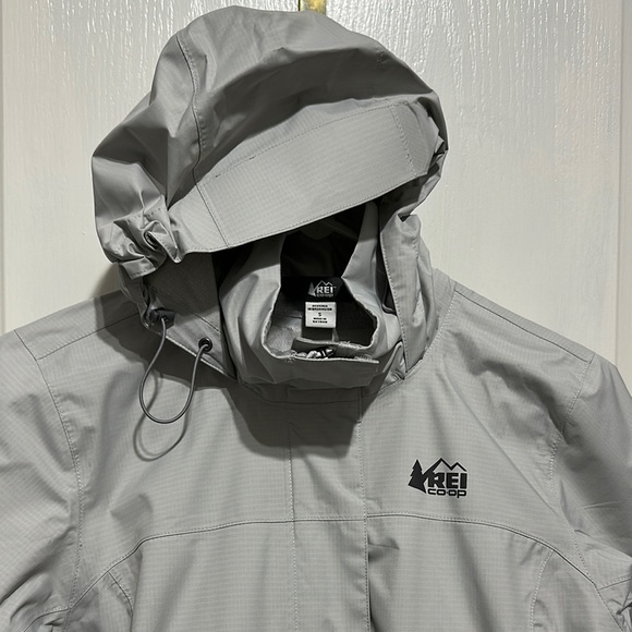 REI Gray Hooded Jacket - Picture 3 of 8